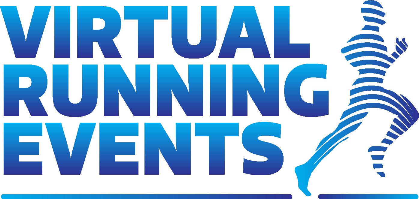 virtual running events logo