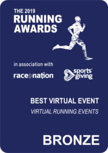 virtual running bronze award