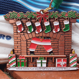 When Santa Got Stuck Up The Chimney 25 Miles - December Challenge